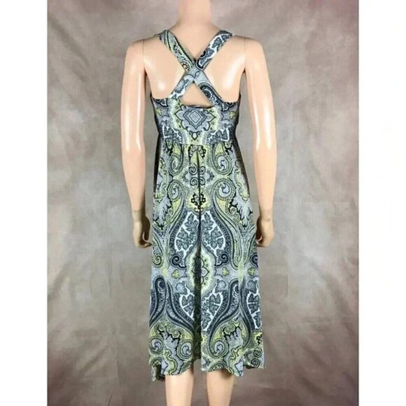 INC Handkerchief  'Couture Paisley' Midi Dress NWT Size Small - Picture 5 of 11